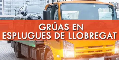 grua coche en ESPLUGUES DE LLOBREGAT
